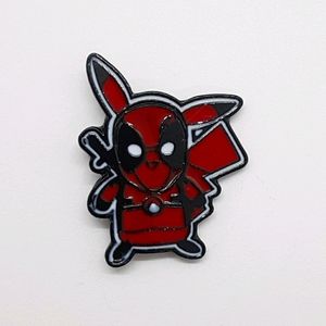 Pikachu Deadpool Pokemon/Marvel Fantasy Enamel Pin